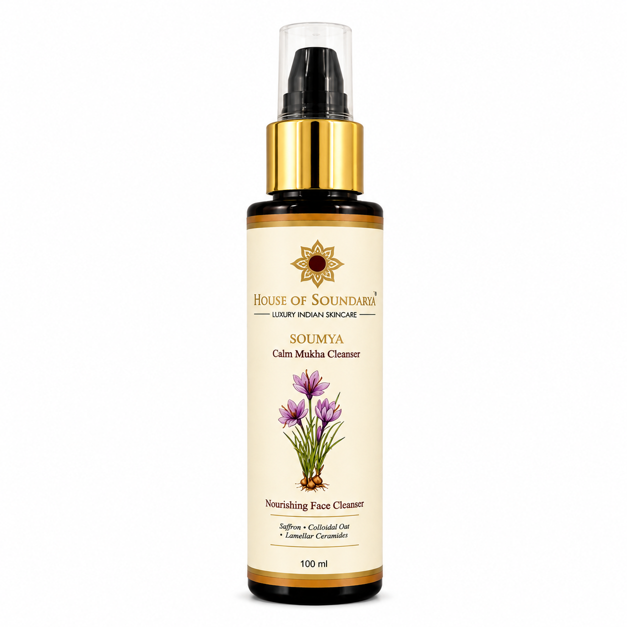 Soumya Calm Mukha Cleanser (Nourishing Face Cleanser 100ml )