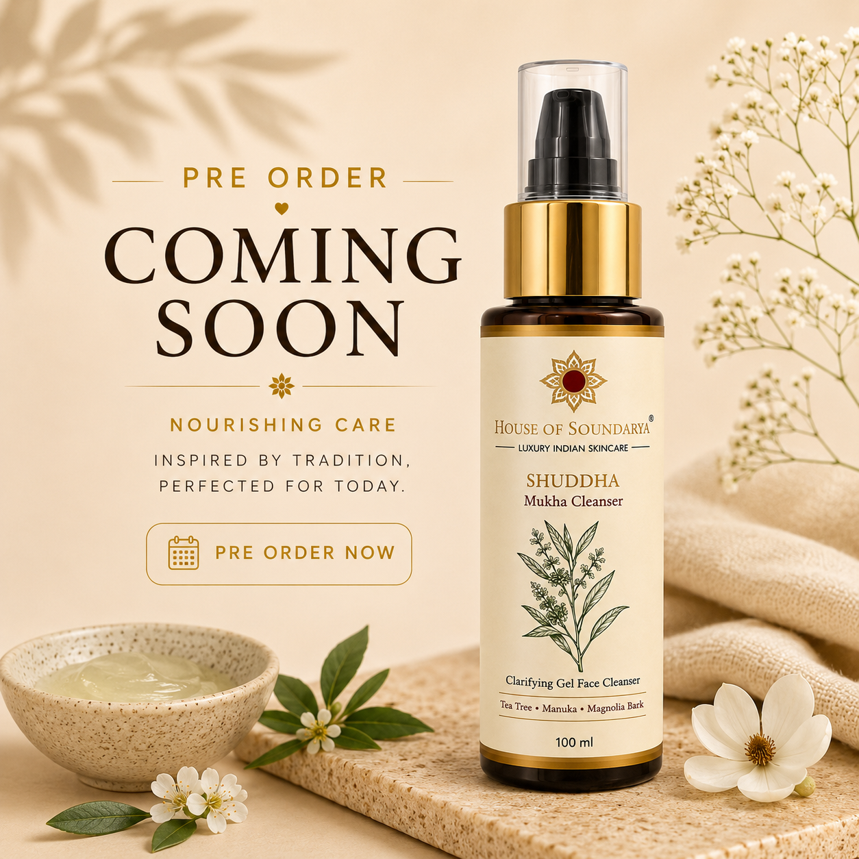 Shuddha Mukha Cleanser (Clarifying Gel Face Cleanser 100ml)