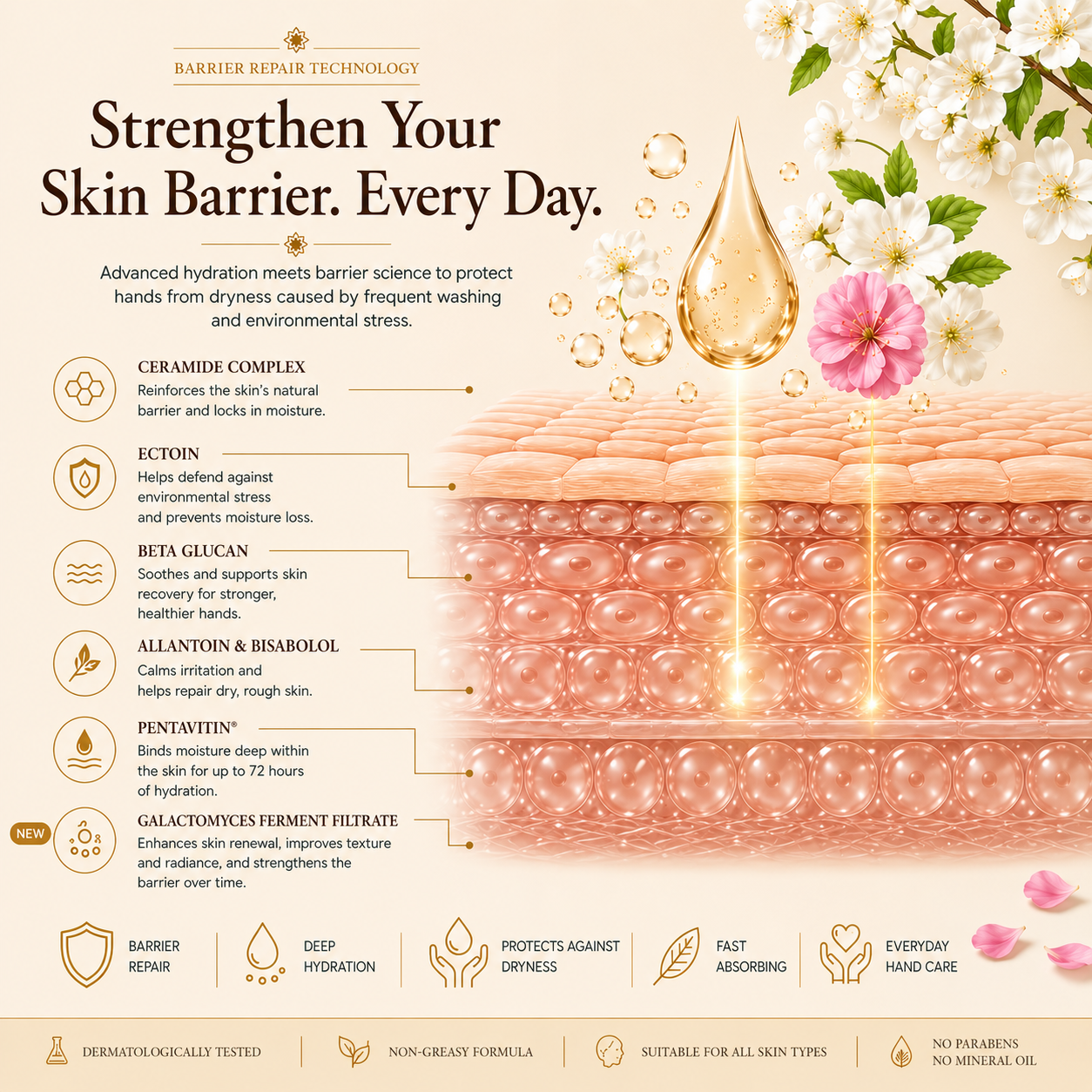 Soumya Luxe Barrier Hand Emulsion (50ml)